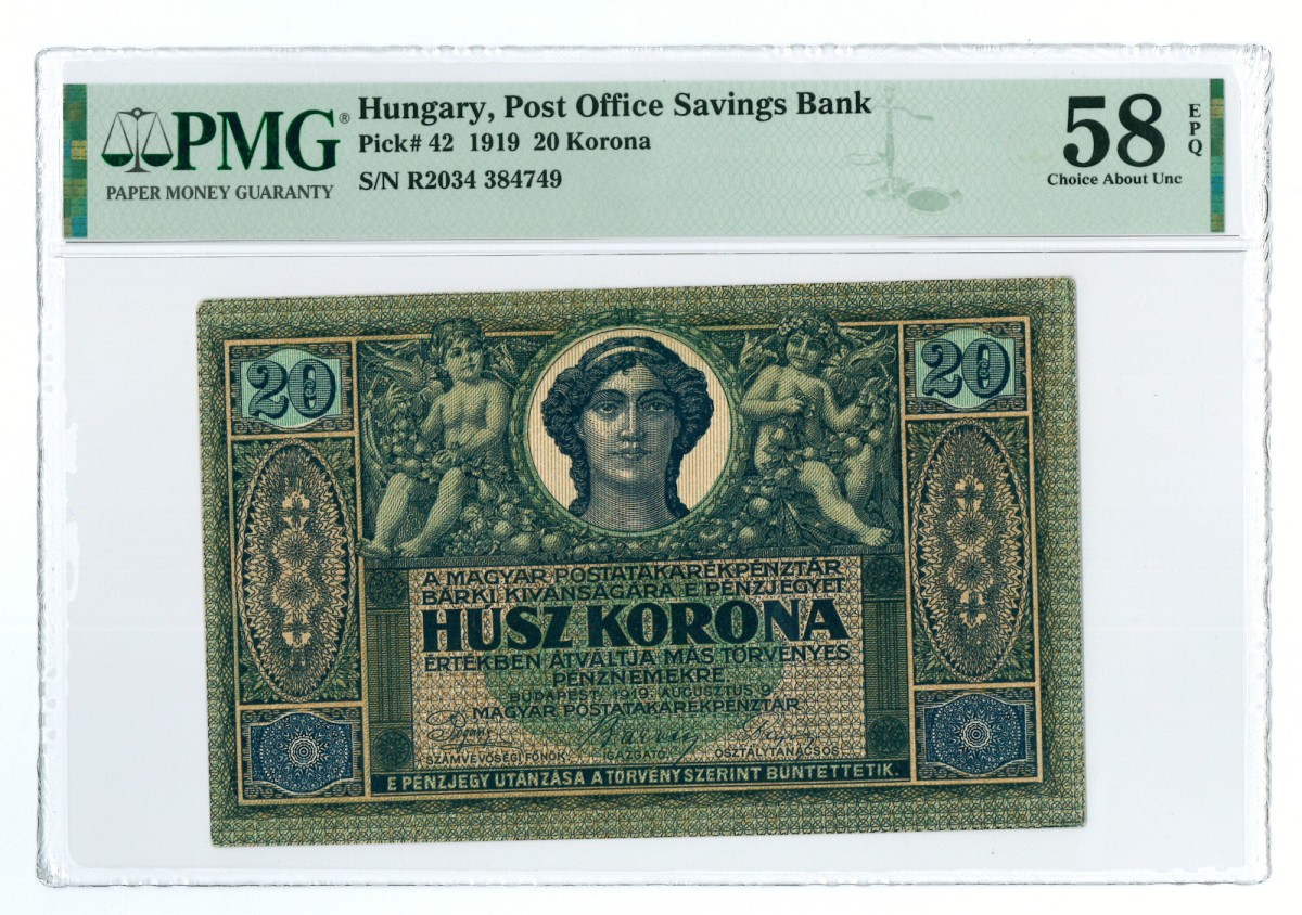 20 korona. - About UNC.