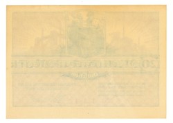 Lot 1 banknote. - Extremely fine.