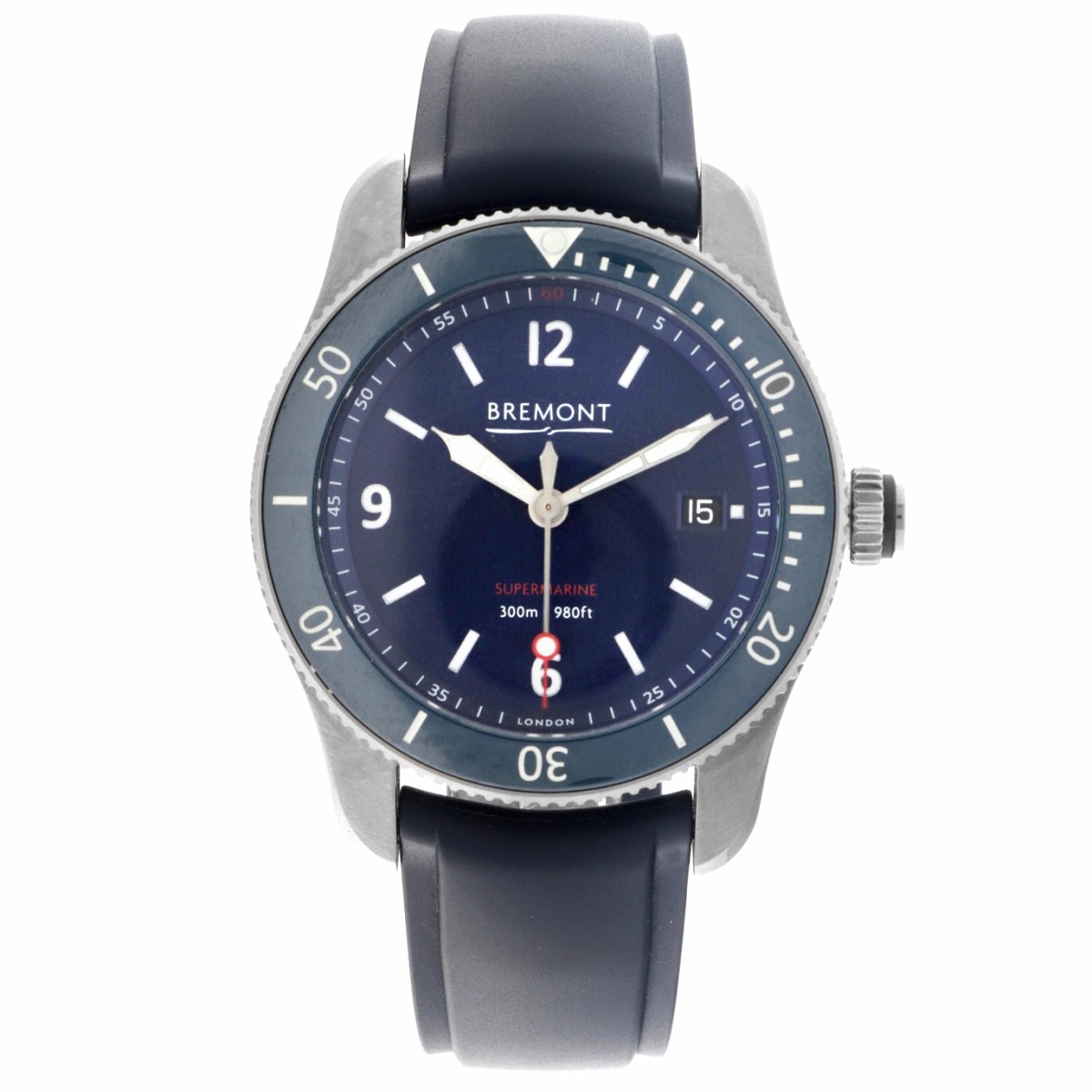 No Reserve - Bremont Supermarine S300-BL-R-S - Herenhorloge - 2021.