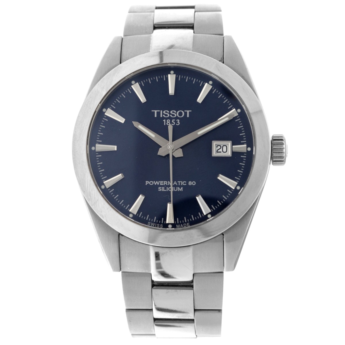 No Reserve - Tissot Gentleman Powermatic 80 Silicium T127407 - Herenhorloge.