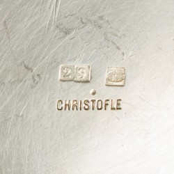Christofle suikerpot verzilverd.