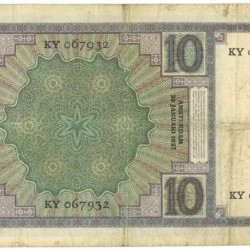 Nederland 10 gulden bankbiljet Type 1924 Zeeuws Meisje - Fraai / Zeer Fraai