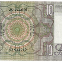 Nederland 10 gulden bankbiljet Type 1933 Grijsaard -Zeer Fraai +