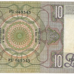 Nederland 10 gulden bankbiljet Type 1933 Grijsaard -Zeer Fraai -