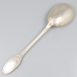 Compote-lepel zilver.