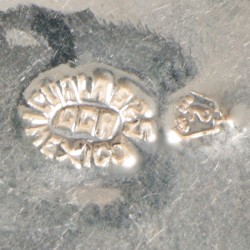 3-delig lot doosjes zilver.