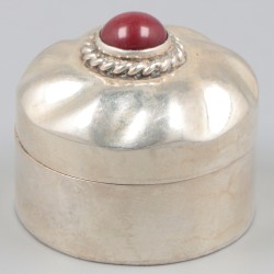 3-delig lot doosjes zilver.