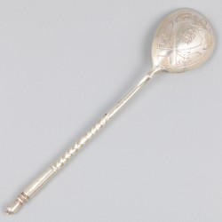 Zilveren theelepels (5), V. Akimov, Moskou 1887.