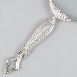 Lorgnette zilver.