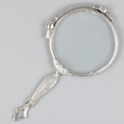 Lorgnette zilver.