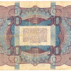 Nederland 10 gulden bankbiljet Type 1945 I Lieftincktientje - Fraai +