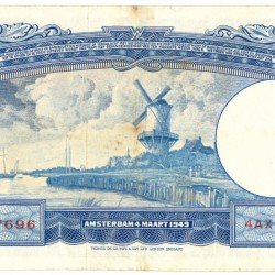 Nederland 10 gulden bankbiljet Type 1949 Molen -Zeer Fraai