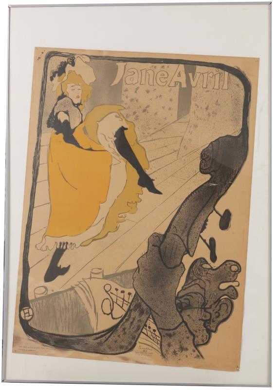 Naar Henri Marie Raymond de Toulouse-Lautrec-Monfa (Albi, France 1864 - 1901, Château Malromé, Saint-André-du-Bois, France, Jane Avril.