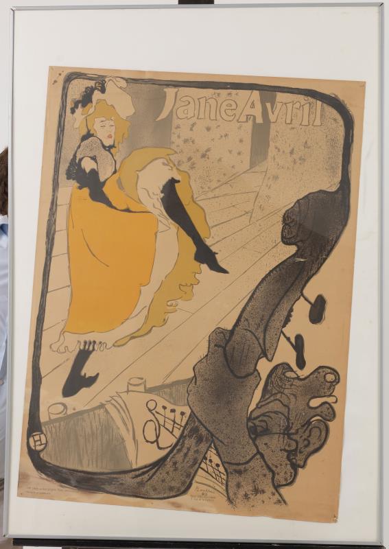 Naar Henri Marie Raymond de Toulouse-Lautrec-Monfa (Albi, France 1864 - 1901, Château Malromé, Saint-André-du-Bois, France, Jane Avril.