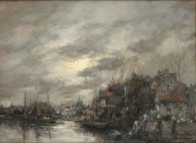 Theodorus (Dorus) van Oorschot (Schijndel, 1910 - 1989), een stad aan een rivier.