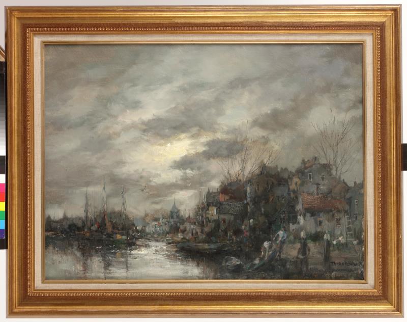 Theodorus (Dorus) van Oorschot (Schijndel, 1910 - 1989), een stad aan een rivier.