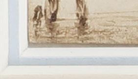Petrus Paulus Schiedges (Den Haag 1813 - 1876), Een scheepswerf met Kaapstander.
