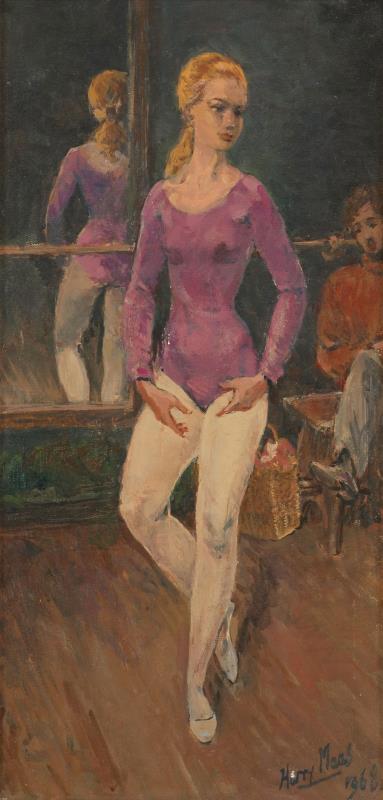 Harry Maas (Nederweert 1906 - 1982 Eindhoven), Ballerina.