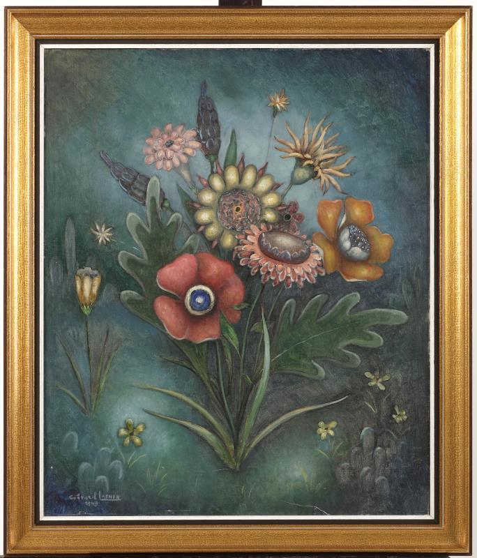 Gerard Laenen (Mechelen 1899 - 1980 Etterbeek), Stilleven van bloemen.