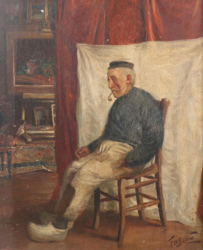 Franciscus Laurentius 'Frans' de Bruin (Delft 1879 - 1944  Breda), Het schildersmodel.