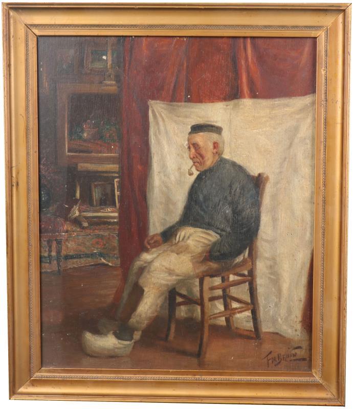 Franciscus Laurentius 'Frans' de Bruin (Delft 1879 - 1944  Breda), Het schildersmodel.