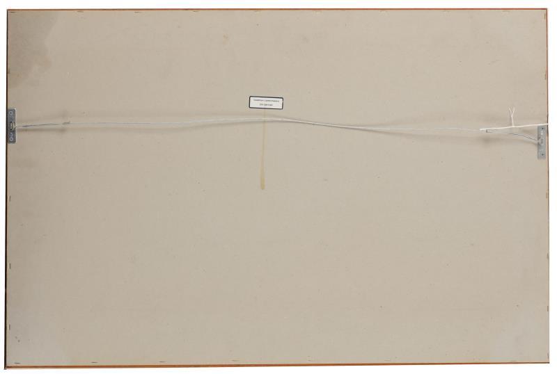 Wim Bettenhausen, (geb. Den Haag 1942), Lange Voorhout, gezien vanaf het Paleis Lange Voorhout (tegenwoordig Het Escher Museum).