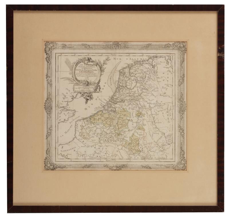 Jan Luyken (Amsterdam 1649 - 1712) - Mislukte belegeringe van Steenwijk, door den Graaf van Rennenberg, A. 1580. en 1581. - 1738 en daarbij een landkaart van Les Pays Bas Francois, Autricienne et Hollandois 1766.