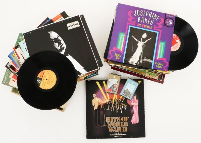 Een lot diverse LP's (Grammofoon - of langspeelplaten) waaronder Jazz.