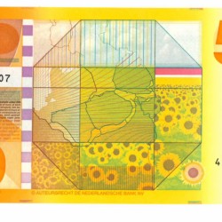 Nederland 50 gulden bankbiljet Type 1982 Zonnebloem - Nagenoeg UNC