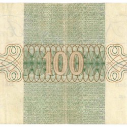 Nederland 100 gulden bankbiljet Type 1945 Geldzuivering -Zeer Fraai
