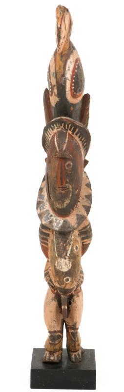 Wapinyam beeldhouwwerk, Zuid Abelam - Sepik Provincie - Papua New Guinea, 1e helft 20e century.