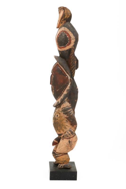 Wapinyam beeldhouwwerk, Zuid Abelam - Sepik Provincie - Papua New Guinea, 1e helft 20e century.