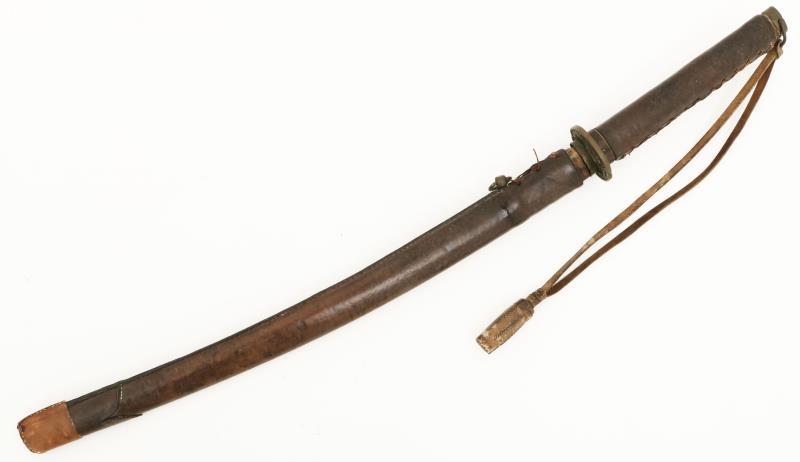 Een W.O. II Samurai-zwaard, 20e eeuw.