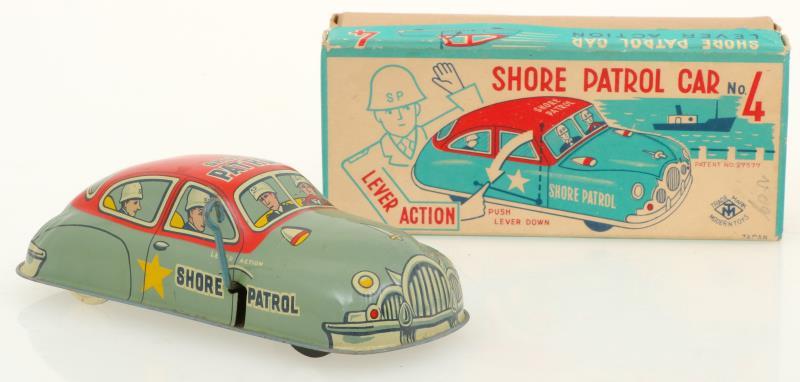 Masudaya Modern Toys Shore Patrol Car nr.4.