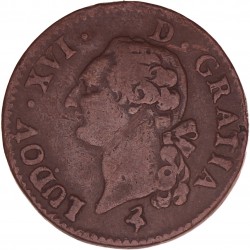 France. Louis XVI. Sol. 1791 A.