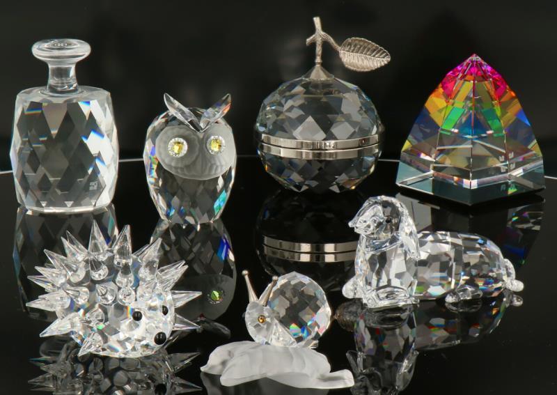 (7) delig lot Swarovski diversen .