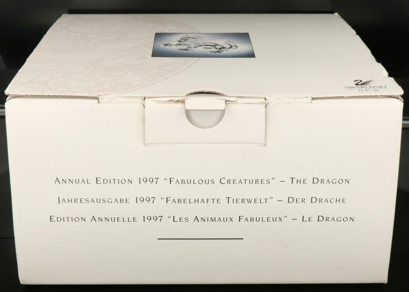 Swarovski 'Fabulous Creatures" 1997 (The Dragon).