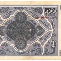 Nederland 500 gulden Bankbiljet Type 1930 Stadhouder Willem III - Zeer Goed