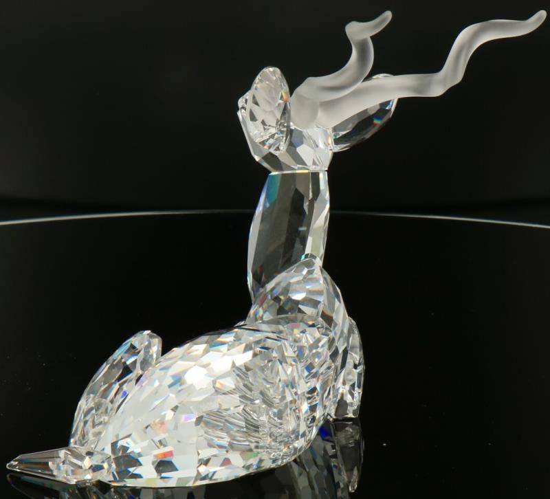 (2) delig lot Swarovski dier figuren .