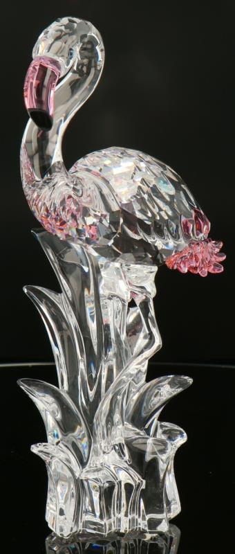 Swarovski flamingo.