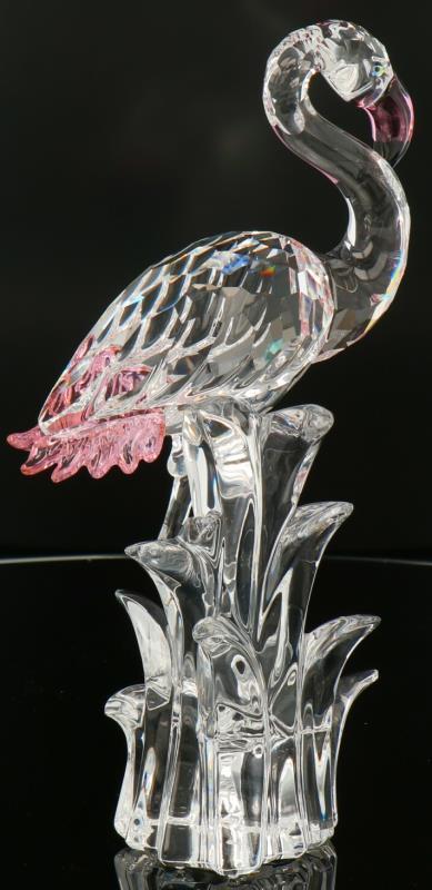 Swarovski flamingo.