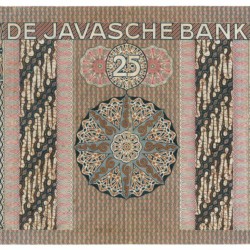 Netherlands-Indies 25 gulden Banknote Type 1933 Javanese Dansers - Very fine