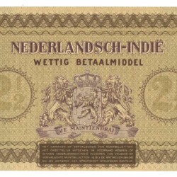 Netherlands-Indies 2½ gulden Banknote Type 1940 - About UNC