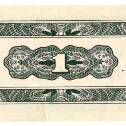 Netherlands-Indies 1 cent Banknote Type 1942 - Extremely fine