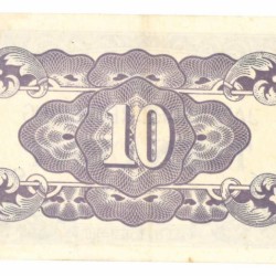 Netherlands-Indies 10 cent Banknote Type 1942 - Extremely fine
