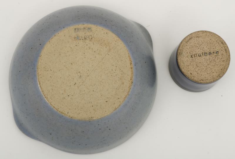 Een ca. 50 dlg. groot aardewerk servies "Hollebol", Zaalberg Holland.