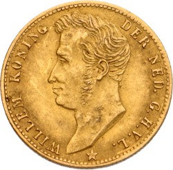 5 Gulden. Willem I. 1827 U. MS 62.