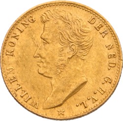 5 Gulden. Willem I. 1827 B (open). MS 62.