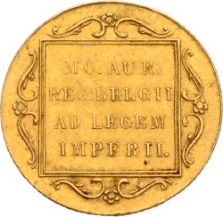 Gouden Dukaat. Wilhelmina. 1916. AU details.