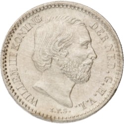 10 Cent. Willem III. 1889. MS 64.